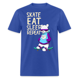 Chill Skater Polar Bear Unisex Classic T-Shirt - royal blue