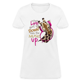 Music Lovers Giraffe Wearing Headphones Unisex Classic T-Shirt - white