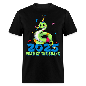 Year of the Snake New Years Party T-Shirt - black