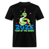 Year of the Snake New Years Party T-Shirt - black