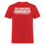 President Come back Commander Inaugeration Support Unisex T-Shirt - red