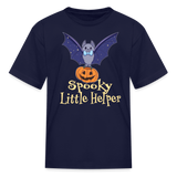 Cute Spooky Baby Bat Costume Kids' T-Shirt - navy