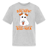 Cute Spooky Halloween Ghost Kids' T-Shirt - heather gray