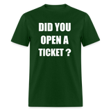 IT Helpdesk Ticket Computer Support Technician Unisex Classic T-Shirt - forest green