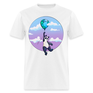 Earth Day Panda Unisex Classic T-Shirt - white