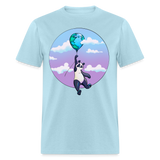 Earth Day Panda Unisex Classic T-Shirt - powder blue