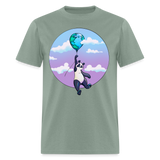 Earth Day Panda Unisex Classic T-Shirt - sage