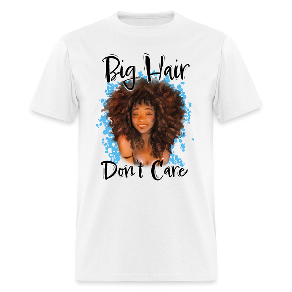 Natural Hair Curly Girl Pride Unisex Classic T-Shirt - white