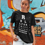 Roll For Initiative Eye Test Tabletop RPG Gamer Unisex T-Shirt