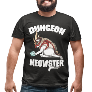 Dungeon Meowster Cat D20 Funny RPG Tabletop Gamer Shirt